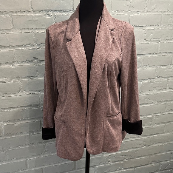 Skies Are Blue Jackets & Blazers - Skies Are Blue Women's Blazer in Gray